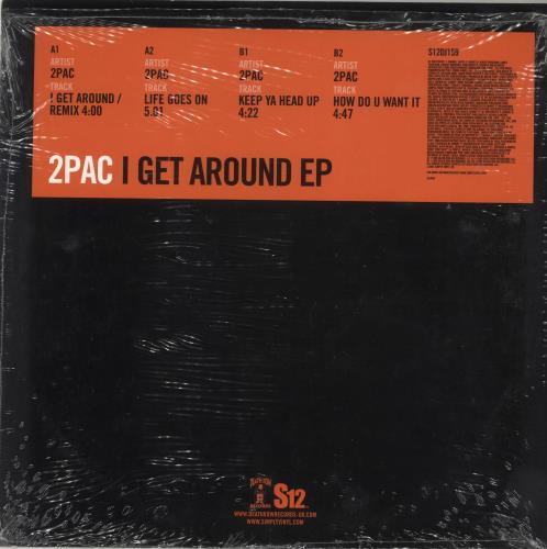 2Pac I Get Around EP UK 12